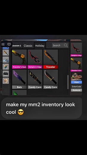 best mm2 inventory 🔥🤠