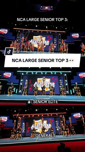 Breaking Stereotypes: NCA Large Senior Top 3 Finalists