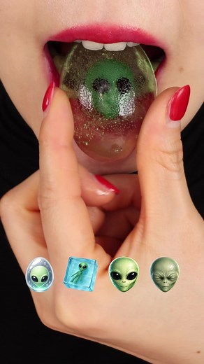 Life of alien 👽🛸 #asmr #mukbang #eatingsounds #alien | mukbang