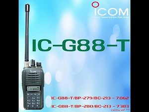 การลงโปรแกรม ICOM IC-G88 & IC-G88-T & IC-F1000T FOR Windows 10 Windows 11