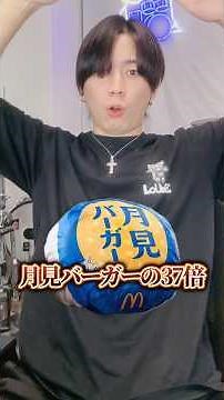 マックの月見バーガーの特大サイズクッションが爆誕するらしい #マクドナルド #月見バーガー