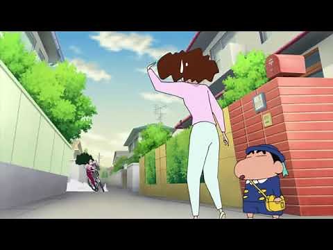 Crayon shin chan and his mom funny