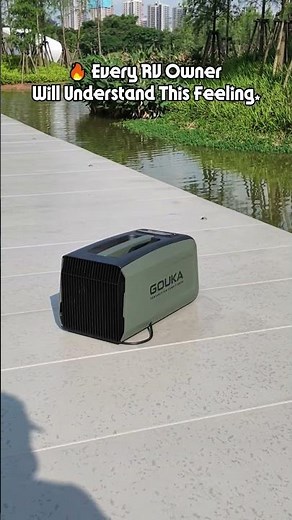 The Ultimate RV Cooling Hack 🚐❄️ | GOUKA Portable AC (Extra 3-4 Hours Runtime!)