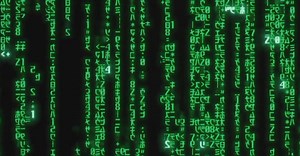 Revelan qué es lo que dicen los códigos de la presentación de la película "Matrix"