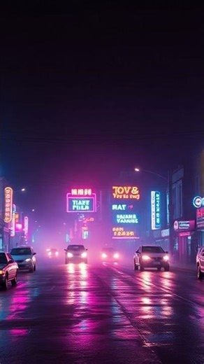 🌃 Neon Pulse Vibes | 1 Hour Neon City Mix | Full 1 Hour Version 👇 #shorts