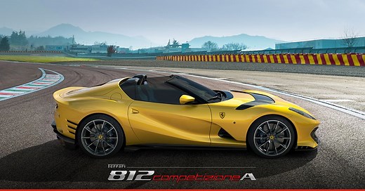 Ferrari 812 Competizione A - Ferrari.com