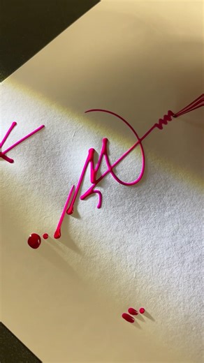 How to sign the letter M? #video #signature #viral #art
