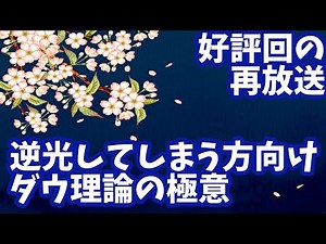 好評回の再放送【FX初心者・逆行してしまう方必見】ダウ理論を実際のトレードに活かす方法 2020 12 20