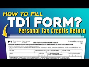 How to Fill TD1 Form (2022)