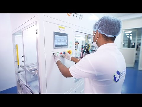 Fully Automated Solar Panel Manufacturing Facility Tour - Bluebird Solar