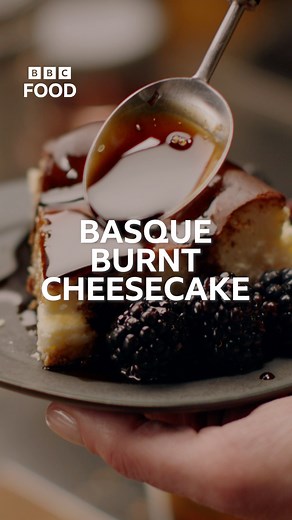 Move over traditional cheesecake, the burnt Basque version is taking over the internet. Nigella Lawson shows you how simple it is to make this showstopping dessert! bbc.co.uk/food/recipes/basque_burnt_cheesecake_12442 | BBC Food