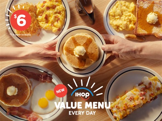 IHOP unveils first-ever value menu: Here's what you can order for a deal