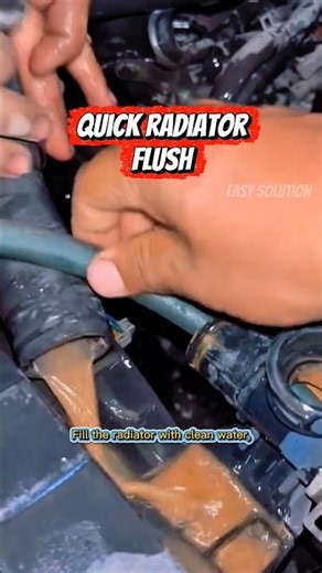 Quick Radiator Flush Trick | Fast Cooling System Flush & Coolant Refill