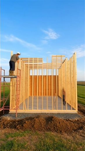 Building a house #building #timelapse #shorts