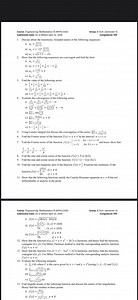 Course: Engineering Mathematics II (MTH11502)Submission Date: ... | Filo