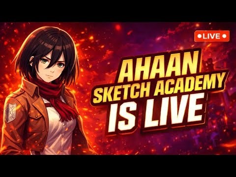 LIVE Anime Drawing | Real Time Sketching & Chill Chat