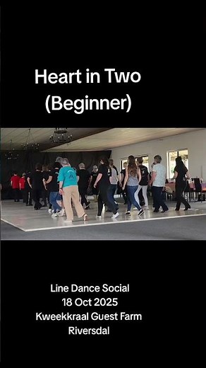 Line Dance Social: Heart in Two (Beginner)