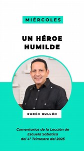 10K views · 480 reactions | MIÉRCOLES – “Un héroe humilde” Josué fue...