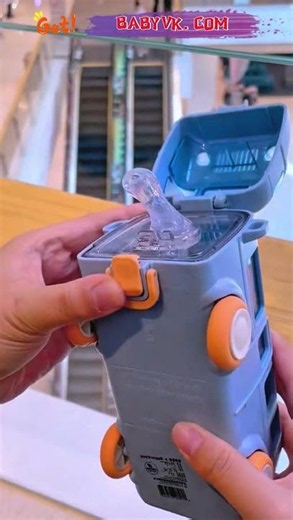 Kids Water Bottle with Wheels: The Fun Way to Keep Kids Hydrated #WaterBottle