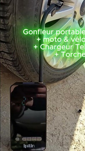 J’ai testé le plus petit compresseur du monde… et WOW 😮 (gonfleur voiture, vélo, moto)