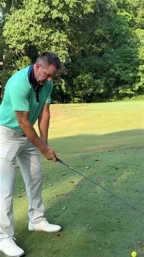 Make sure shoulders are parallel left in your golf setup