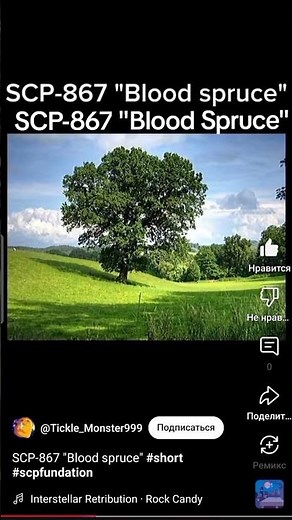 SCP-867 "Blood Spruce"