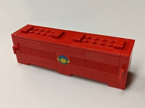 LEGO MOC-72904 16L Shipping Container (Train 2021)