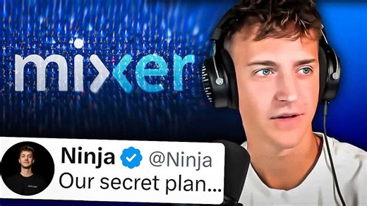 Ninja Reveals SECRET Streamer Plan for Mixer that Failed