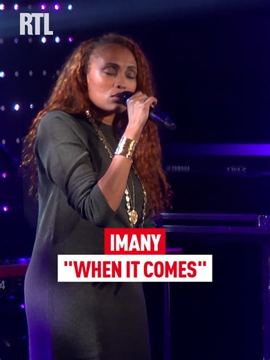 Invitée dans Le Grand Studio RTL, Imany interprète son titre