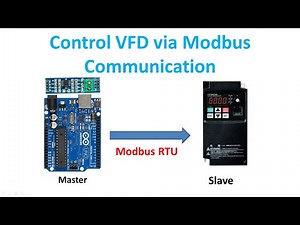 Control VFD Using Arduino Via Modbus RTU Communication | Industrial Communication