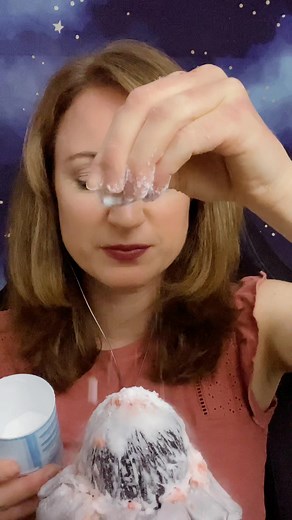 ❄️ ASMR snow effect #asmr #asmrsound #asmrsounds #asmrsnow #asmrtingles #asmr_tingles