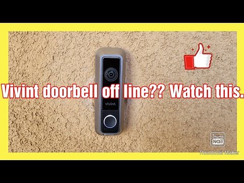 Vivint doorbell off line