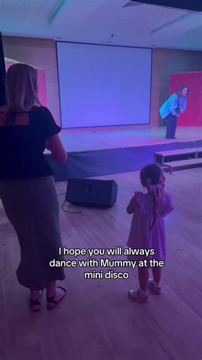 Mini disco hits different at an all inclusive #minidisco #allinclusive #minime #mummyanddaughter #dancer