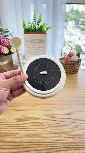 Stirring coffee has never been easier! This magnetic stirrer makes your coffee smoother than ever! 💫 #coffeeenthusiast