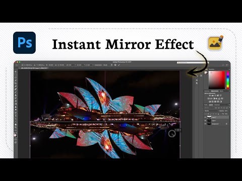 How to flip or mirror layer in Photoshop (Canvas Control)