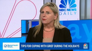 AFSP advocate and healing & loss volunteer Laura Hughes joined NBC to offer tips for coping with grief over the holidays. Laura encourages listeners to “honor your feelings & take it one step at a time." | American Foundation for Suicide Prevention