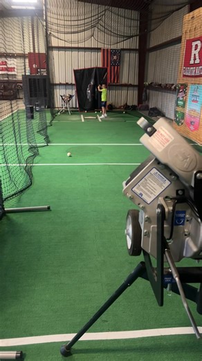 3.5K views | JD going off the pitching machine | Lone Starr Baseball Academy | Facebook