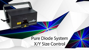 Here is a short clip of our new Laserworld CS-1000RGB. The 1 watt laser system is now a pure diode laser, it has a completely redesidned compact housing with a 360° mounting bracket and also provides Power In & Through connections. Find more details on our website: https://www.laserworld.com/de/laserworld-cs/laserworld-cs-1000rgb | Laserworld