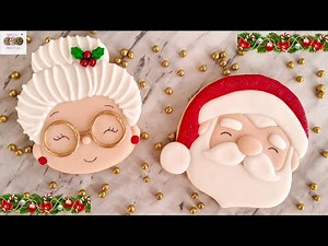 Mr. and Mrs. Claus Cookies 🧑🏻‍🎄🎅🏻 | Delicious Cookies