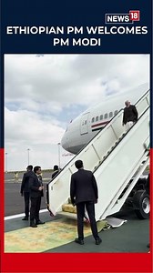 Viral | PM of Ethiopia, Abiy Ahmed Ali received PM Narendra Modi at the Addis Ababa Airport | N18S
