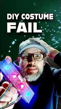 DIY Halloween Costume Fail: Funny Foam Fiasco!