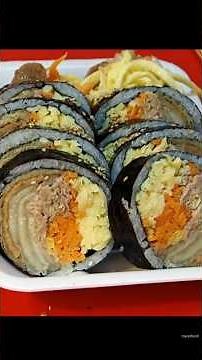 묵은지 참치김밥 만들기 / Making tuna kimbap / korean street food