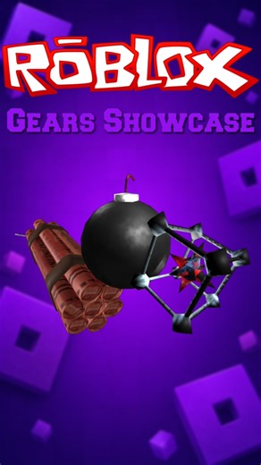 Classic Bomb Gears Showcase #classicroblox #roblox #gear