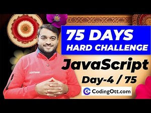Day-4/75 - Variable & Functions in JavaScript | JavaScript ES6 tutorial for beginners in hindi