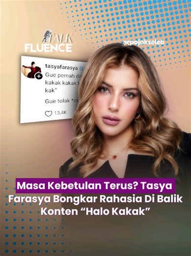 Konten “Halo Kakak” yang sering spill skincare artis ternyata diduga settingan. Mulai dari ketemu Marshanda di mall, Awkarin lagi sepedaan, sampai Citra Kirana di golf, semuanya terasa terlalu “kebetulan”. Pengakuan Tasya Farasya soal adanya tawaran konten berbayar bikin netizen sadar ini bagian strategi marketing. Meski menuai pro-kontra, isu ini membuka diskusi soal transparansi endorsement. #entertainment #talkfluence #TikTokTainment #pojokseleb