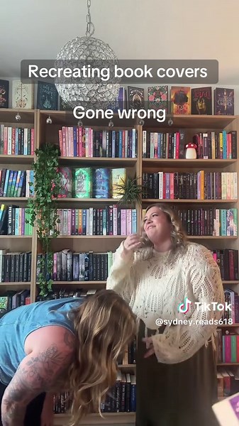 Recreating Book Covers: Hilarious Moments Unplanned