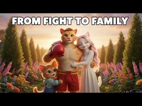The Cat Who Defeated a Lion | A Little Kitten’s Hero Story 😺🥊🦁
