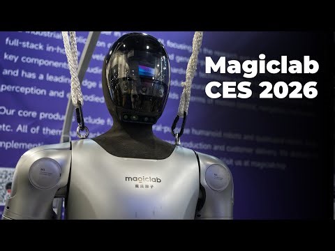 Magiclab Robotics brought a trio of humanoid robots to CES 2026