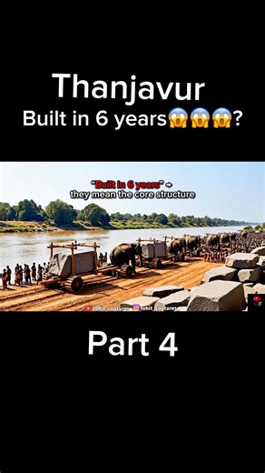Thanjavur built in 6 years😱😱 #history #ytshorts #ancienthistory