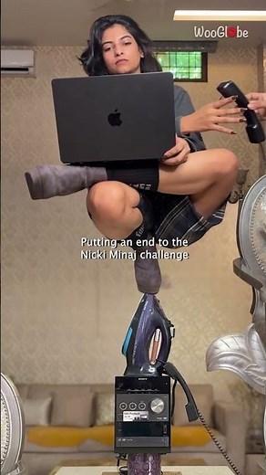 Nicki Minaj Challenge: Insane Balancing Skills Unleashed || WooGlobe